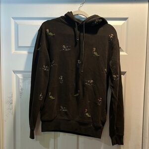 Ralph Lauren Polo Black Polo Bear Embroidered Hoodie Sweatshirt S Hooded